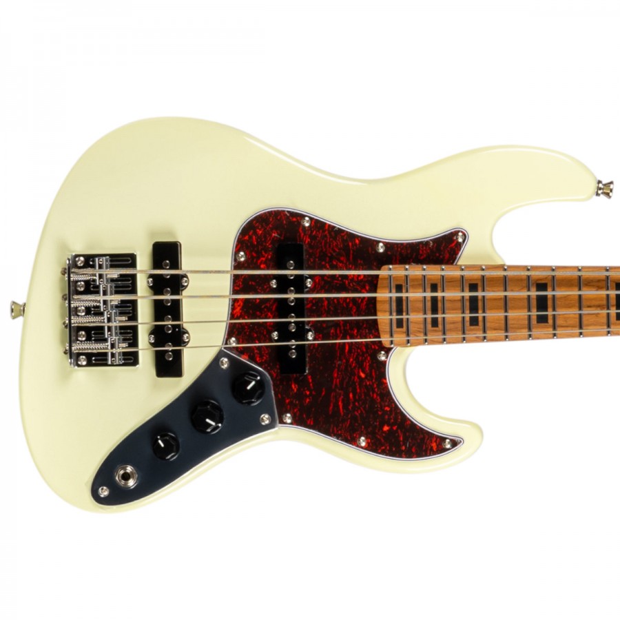 Jet Guitars JB-300 OW Travel Bass - Olympic White